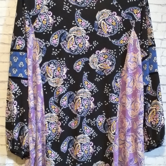 Style & Co - Paisley Design Top - 1X & 3X - Picture 3 of 8